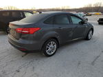 2017 Ford Focus Se Gray vin: 1FADP3F21HL293530