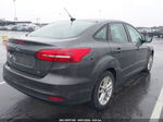 2018 Ford Focus Se Gray vin: 1FADP3F21JL206926