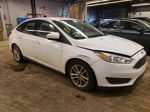 2018 Ford Focus Se White vin: 1FADP3F21JL225332