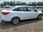 2018 Ford Focus Se White vin: 1FADP3F21JL332705