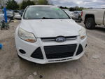 2013 Ford Focus Se White vin: 1FADP3F22DL167512