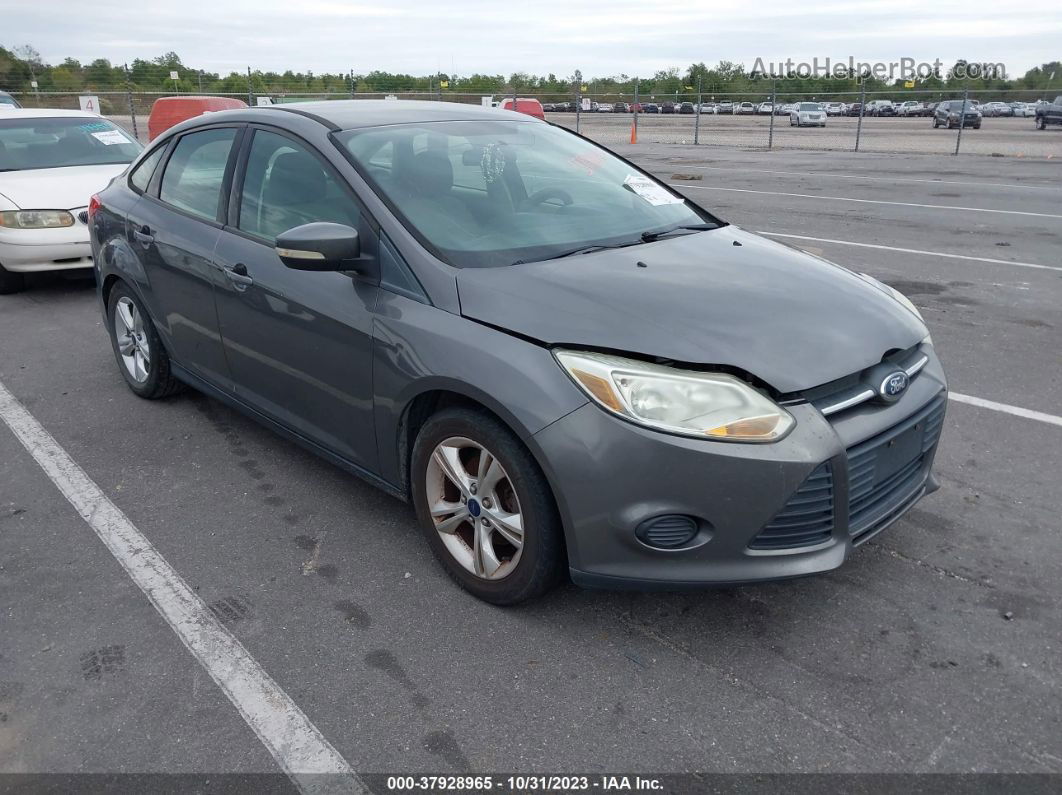 2013 Ford Focus Se Серый vin: 1FADP3F22DL181183