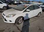 2013 Ford Focus Se White vin: 1FADP3F22DL193317