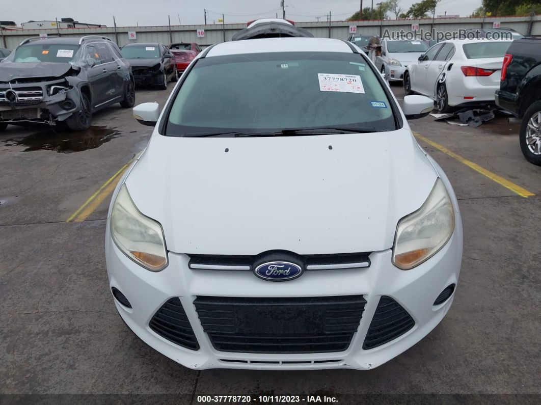 2013 Ford Focus Se Белый vin: 1FADP3F22DL198419