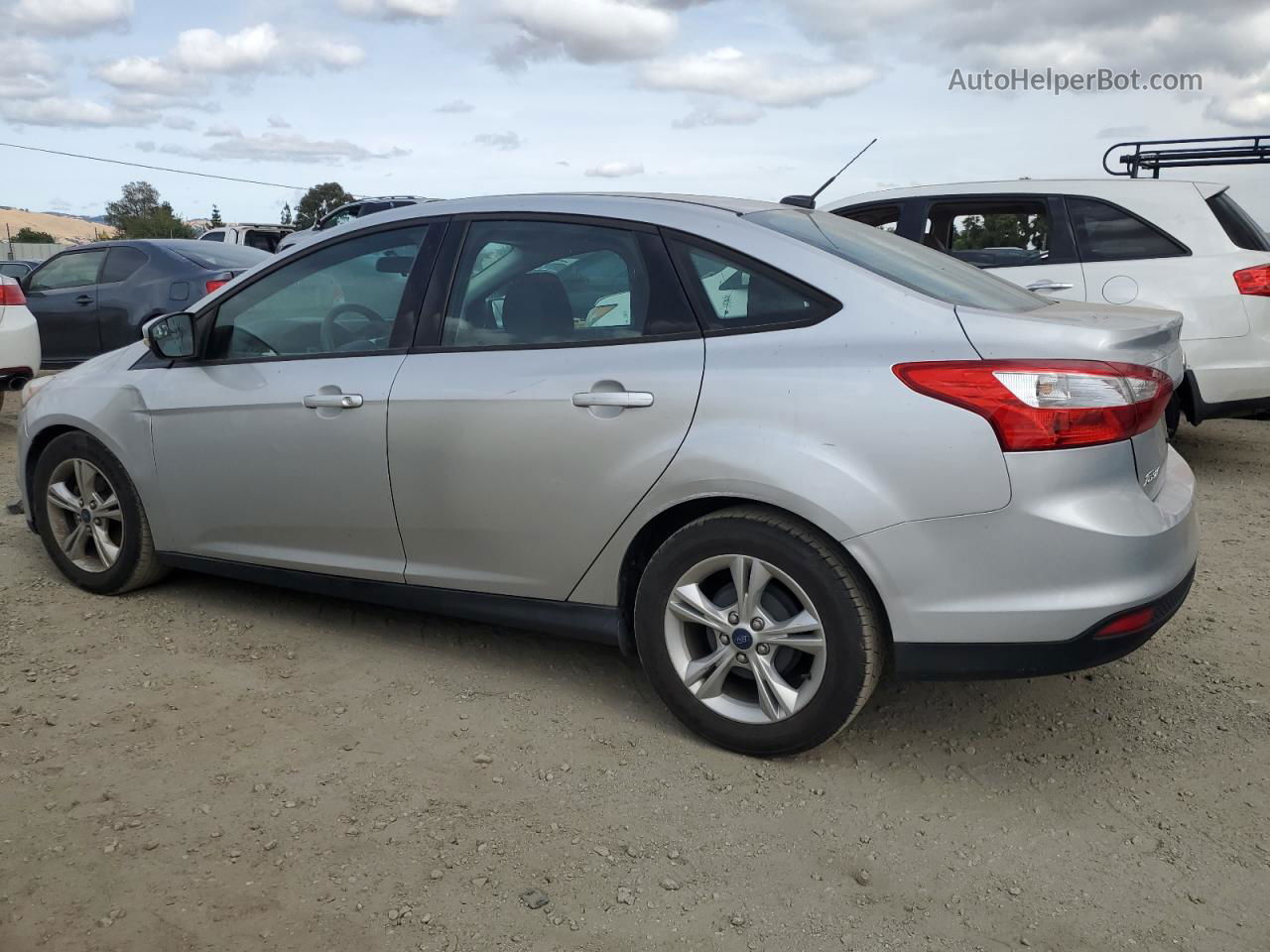 2013 Ford Focus Se Silver vin: 1FADP3F22DL211119