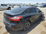 2013 Ford Focus Se Black vin: 1FADP3F22DL214053