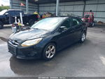 2013 Ford Focus Se Black vin: 1FADP3F22DL255699