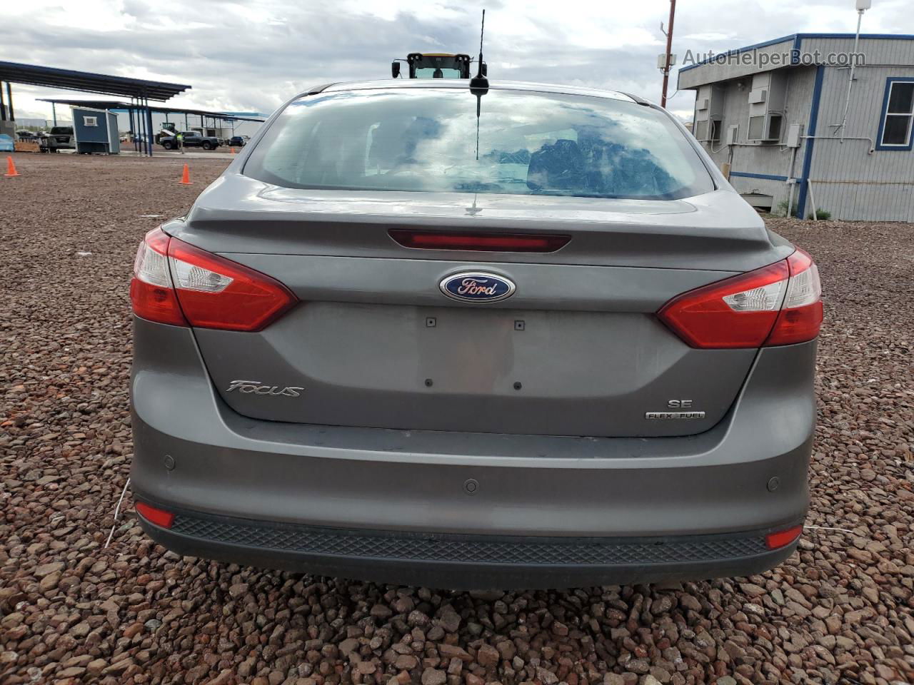 2013 Ford Focus Se Silver vin: 1FADP3F22DL263530