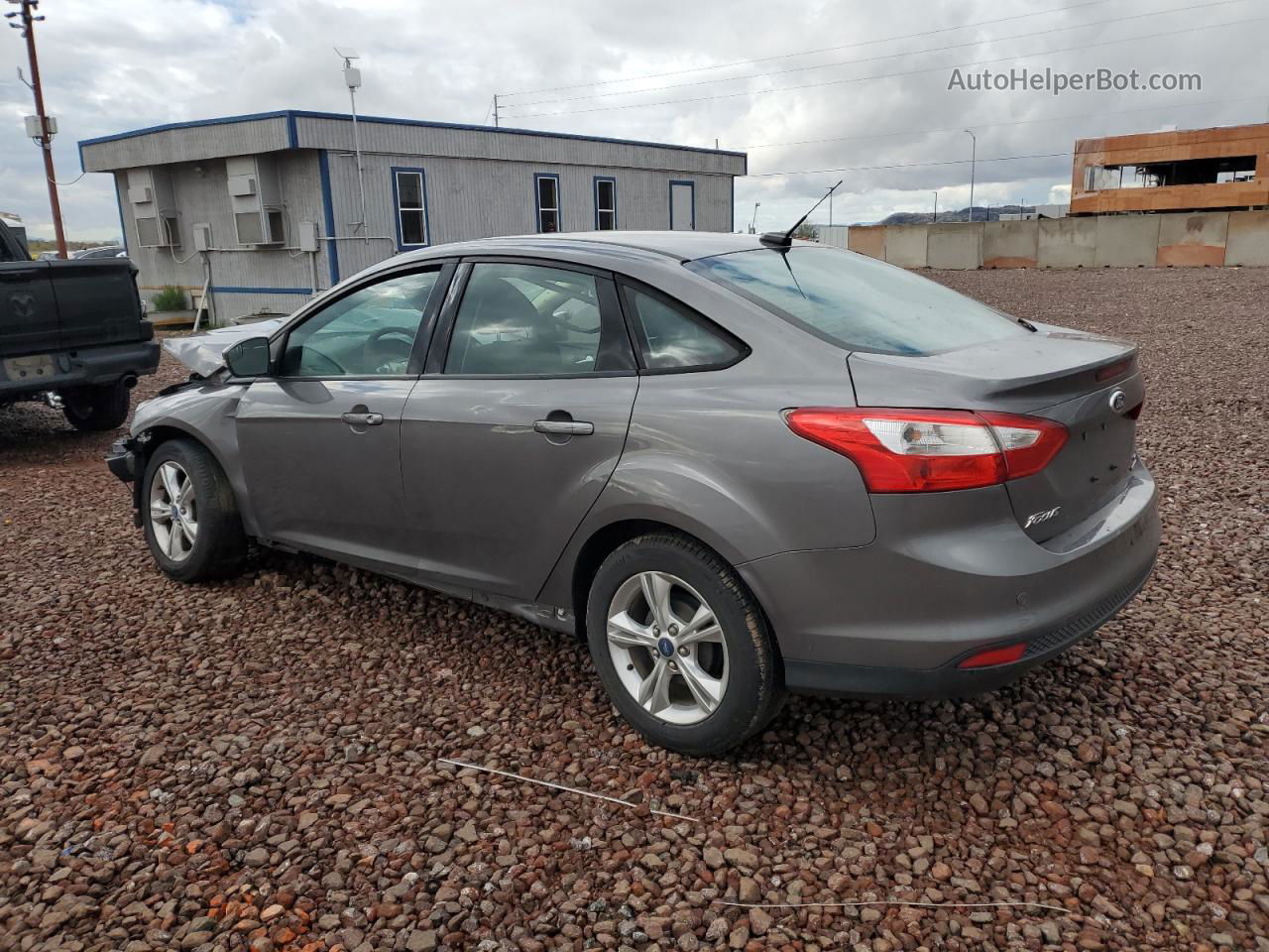 2013 Ford Focus Se Silver vin: 1FADP3F22DL263530