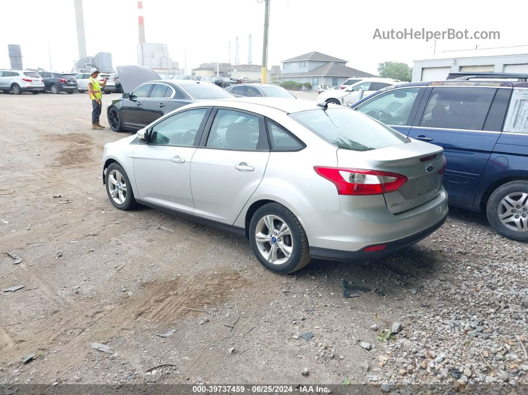 2013 Ford Focus Se Silver vin: 1FADP3F22DL276066