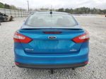 2013 Ford Focus Se Blue vin: 1FADP3F22DL281218