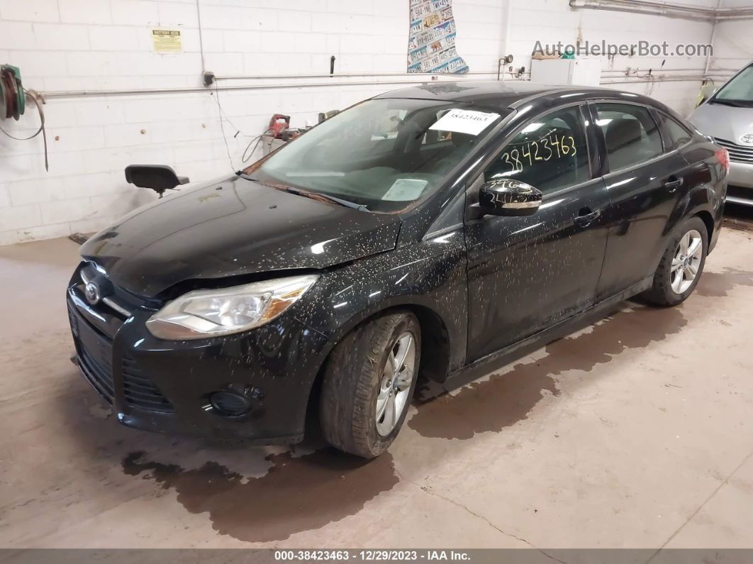 2013 Ford Focus Se Black vin: 1FADP3F22DL286001