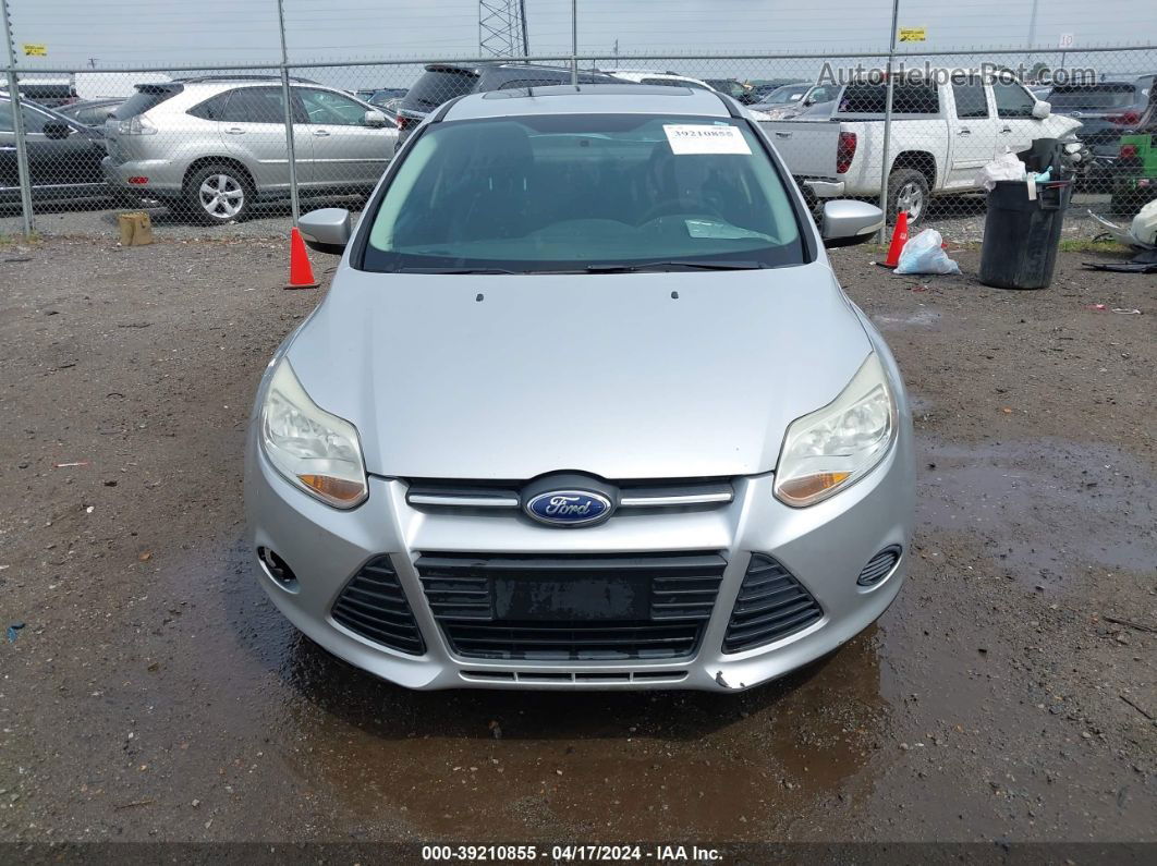 2013 Ford Focus Se Silver vin: 1FADP3F22DL308739