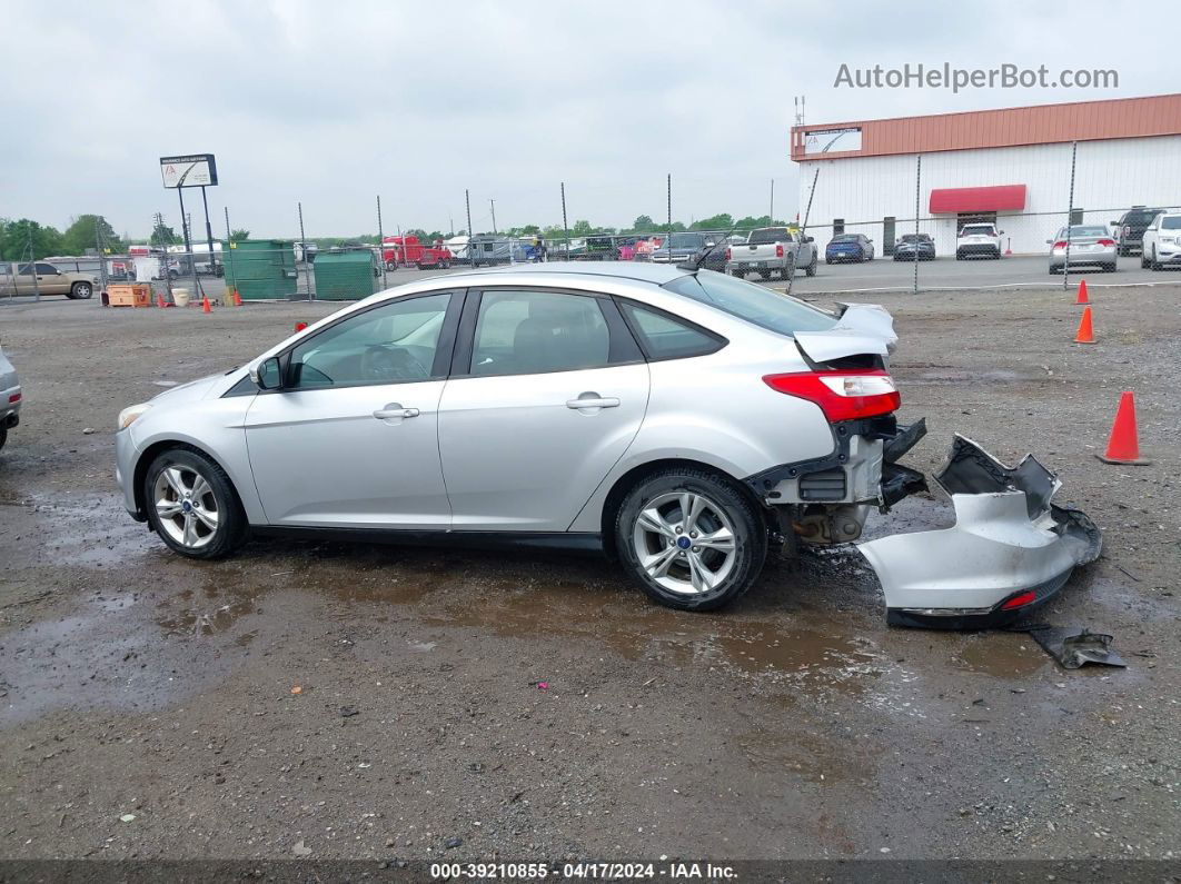 2013 Ford Focus Se Silver vin: 1FADP3F22DL308739