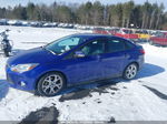 2013 Ford Focus Se Blue vin: 1FADP3F22DL326772