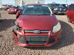 2013 Ford Focus Se Red vin: 1FADP3F22DL353132