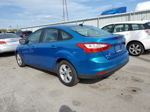 2013 Ford Focus Se Blue vin: 1FADP3F22DL359271