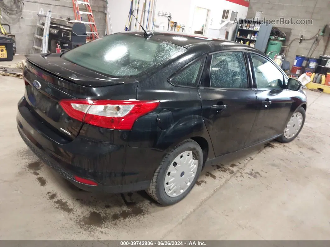 2013 Ford Focus Se Black vin: 1FADP3F22DL369833