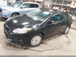 2013 Ford Focus Se Black vin: 1FADP3F22DL369833