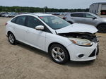 2013 Ford Focus Se White vin: 1FADP3F22DL373168