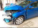 2014 Ford Focus Se Blue vin: 1FADP3F22EL113709