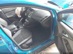 2014 Ford Focus Se Blue vin: 1FADP3F22EL113709