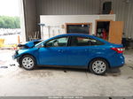 2014 Ford Focus Se Blue vin: 1FADP3F22EL113709