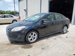 2014 Ford Focus Se Black vin: 1FADP3F22EL116545