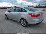 2014 Ford Focus Se Silver vin: 1FADP3F22EL122216