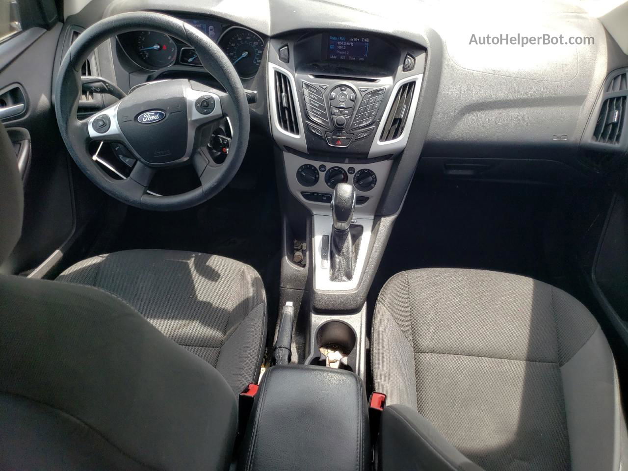 2014 Ford Focus Se Серый vin: 1FADP3F22EL127836