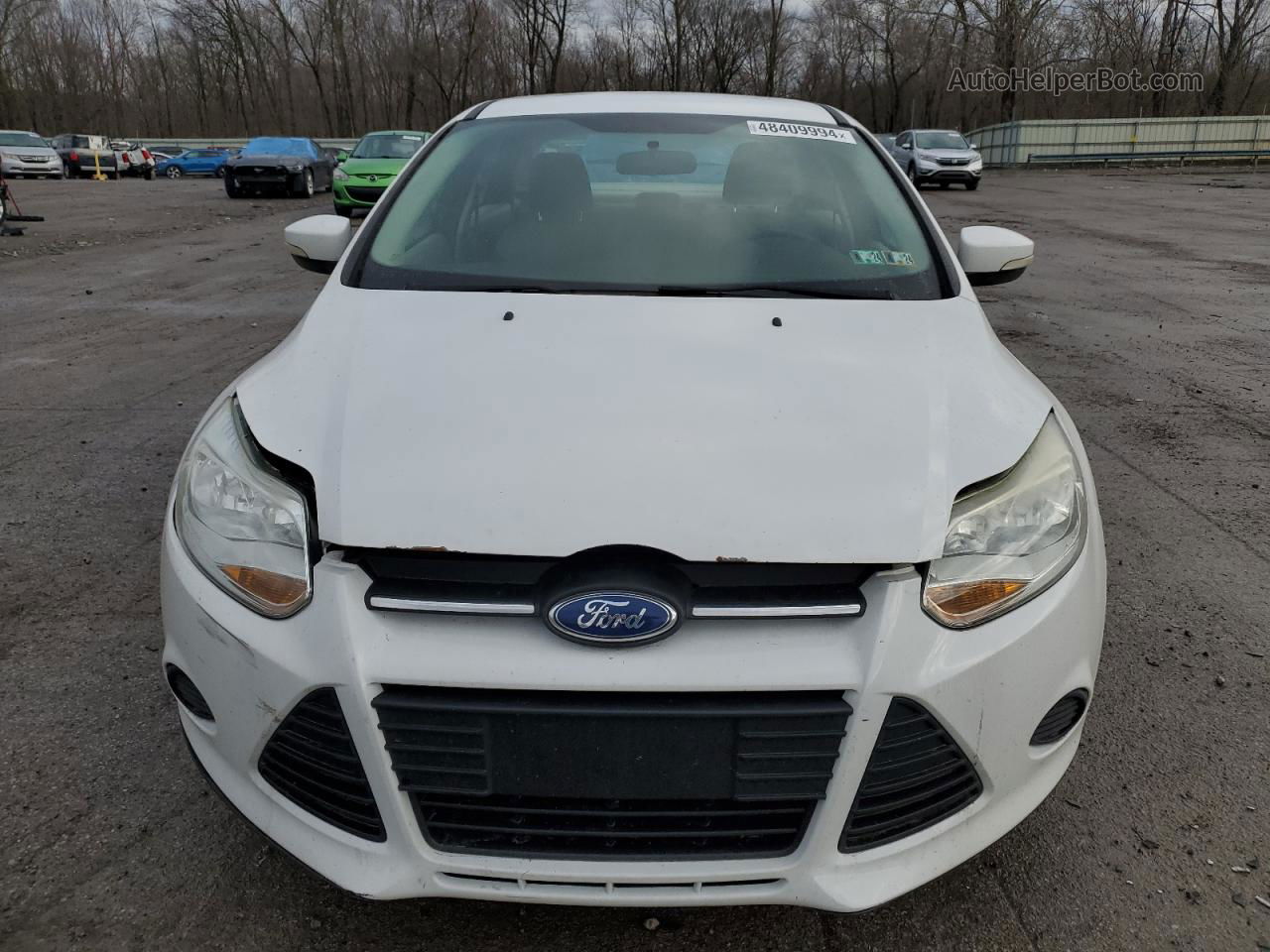 2014 Ford Focus Se Черный vin: 1FADP3F22EL179029