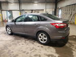 2014 Ford Focus Se Gray vin: 1FADP3F22EL189575