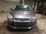 2014 Ford Focus Se Gray vin: 1FADP3F22EL189575