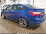 2014 Ford Focus Se Синий vin: 1FADP3F22EL240931