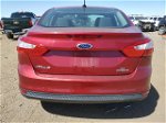 2014 Ford Focus Se Red vin: 1FADP3F22EL293953