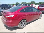 2014 Ford Focus Se Red vin: 1FADP3F22EL320990