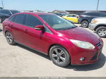 2014 Ford Focus Se Красный vin: 1FADP3F22EL320990