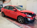 2014 Ford Focus Se Red vin: 1FADP3F22EL325476