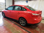 2014 Ford Focus Se Red vin: 1FADP3F22EL325476