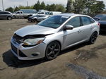 2014 Ford Focus Se Серебряный vin: 1FADP3F22EL418739