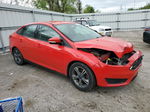 2015 Ford Focus Se Red vin: 1FADP3F22FL243393