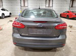 2016 Ford Focus Se Gray vin: 1FADP3F22GL220097