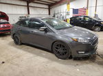 2016 Ford Focus Se Gray vin: 1FADP3F22GL220097