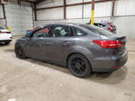 2016 Ford Focus Se Gray vin: 1FADP3F22GL220097