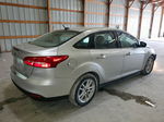 2016 Ford Focus Se Silver vin: 1FADP3F22GL261300