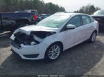 2016 Ford Focus Se White vin: 1FADP3F22GL264634