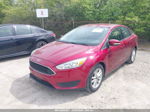 2017 Ford Focus Se Red vin: 1FADP3F22HL203981