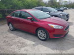 2017 Ford Focus Se Red vin: 1FADP3F22HL203981