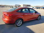 2018 Ford Focus Se Red vin: 1FADP3F22JL200052