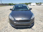 2018 Ford Focus Se Gray vin: 1FADP3F22JL231379